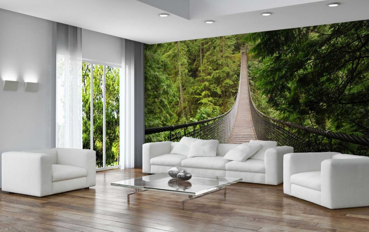 Фотообои на стену в гостиную