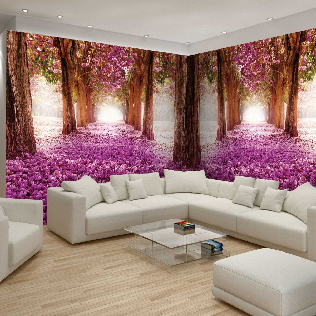 Фотообои на стену в гостиную