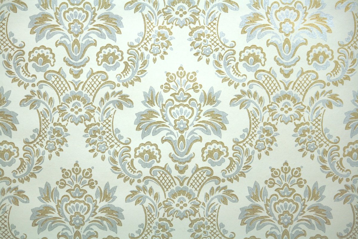 Damask pattern Gold