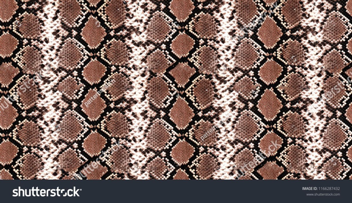 Бесшовная текстура питона красная