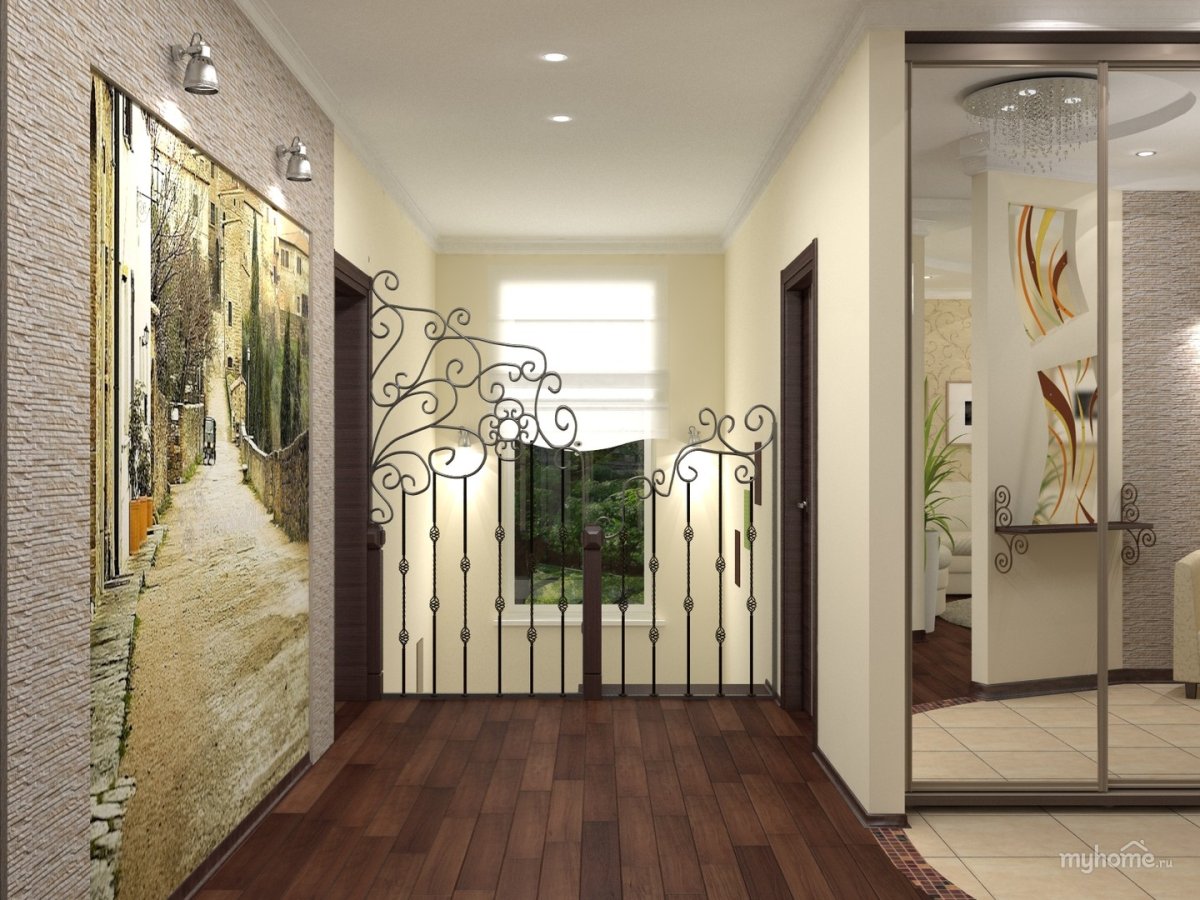 Фотообои 3д в прихожую