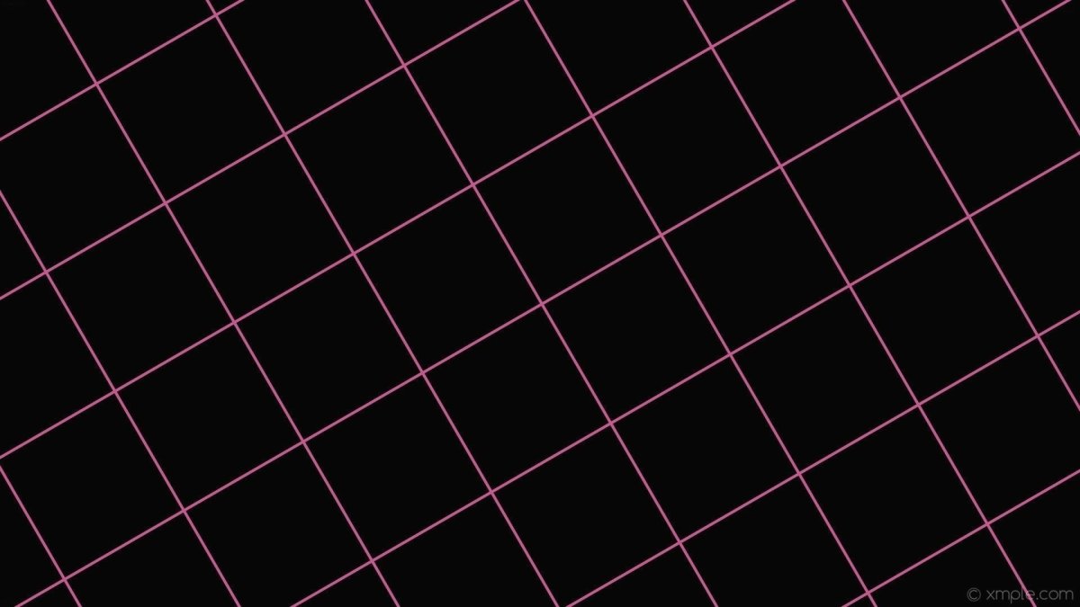 Чёрный фон в клеточку