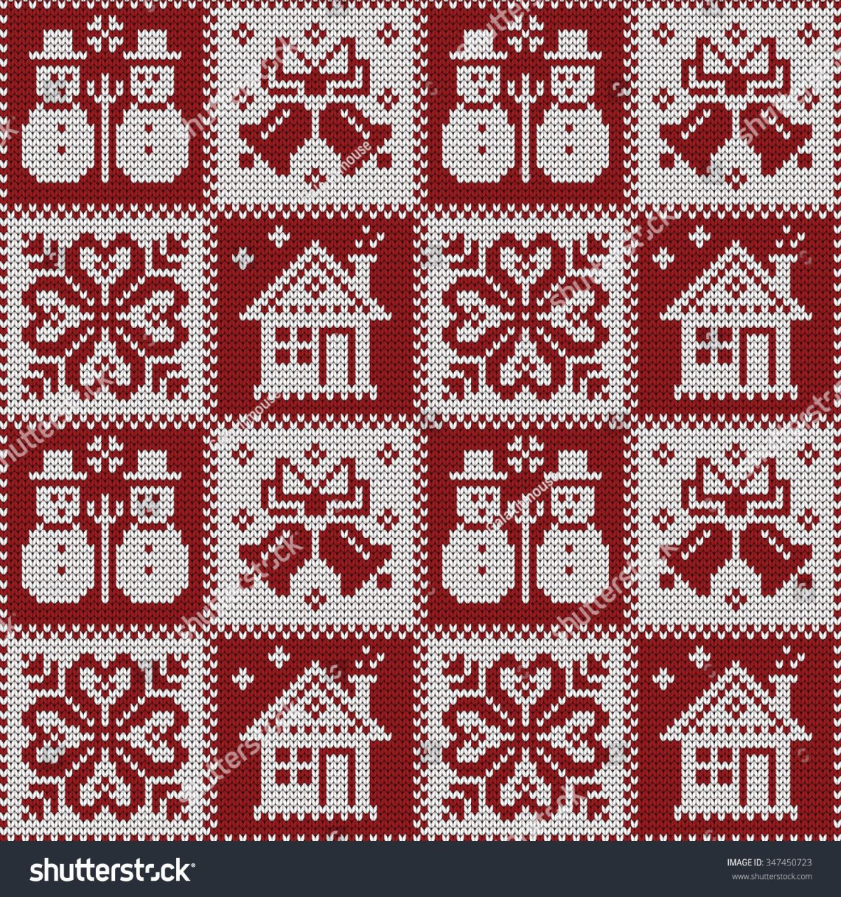 Плед жаккардом Кристмас