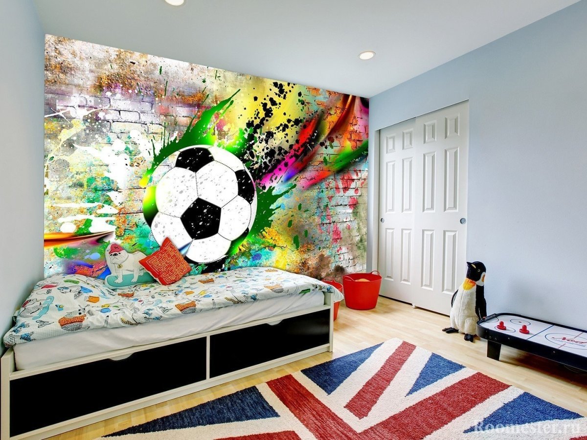 Фотообои для мальчиков в комнату