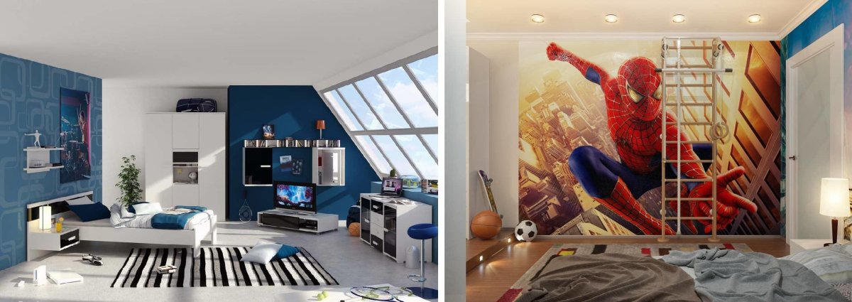 Классные обои в комнату для подростка мальчика