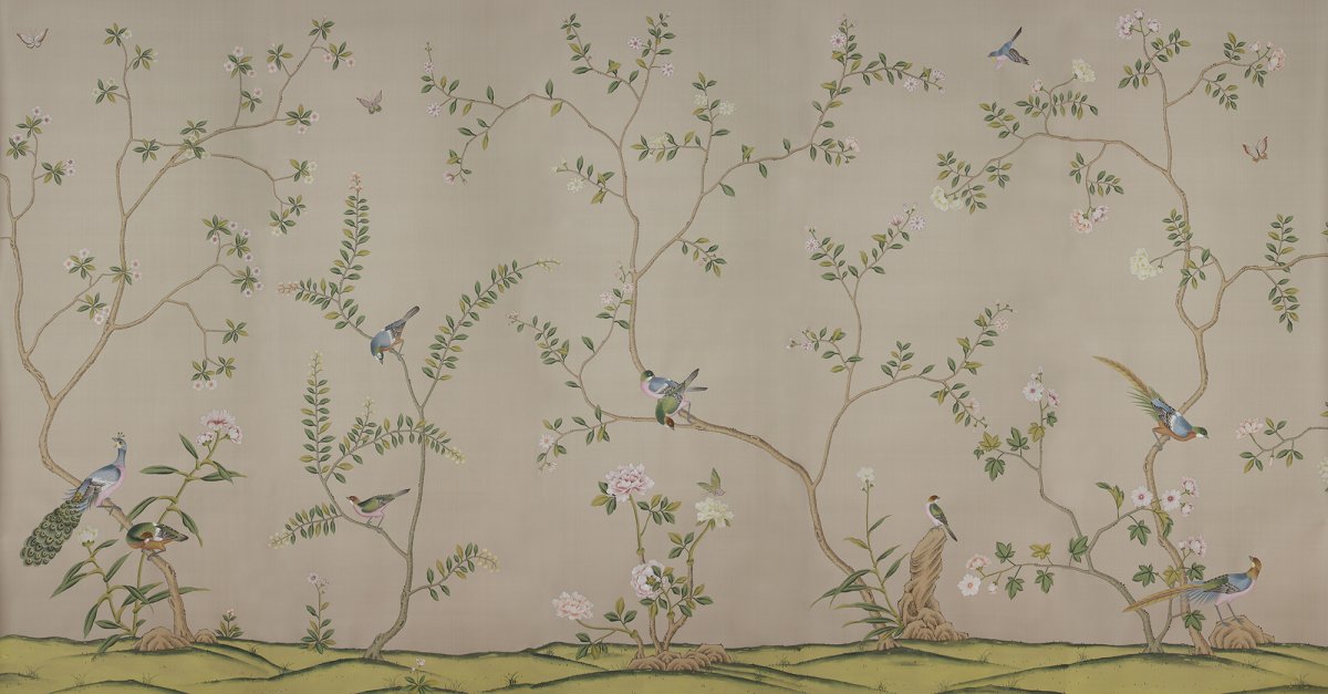 De Gournay Chinoiserie текстура