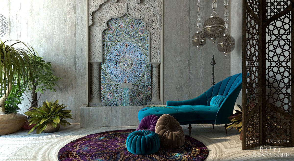 Шкаф в стиле Марокко