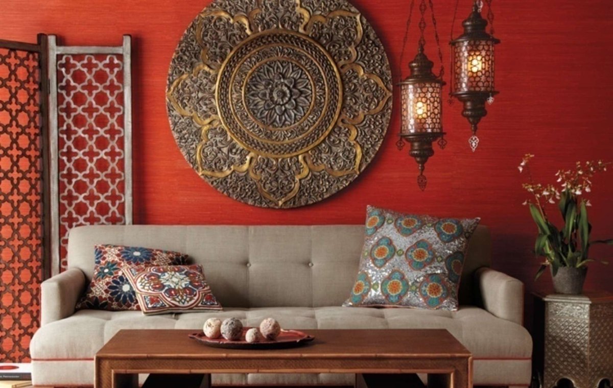 Орнамент Восточный интерьер Марокко