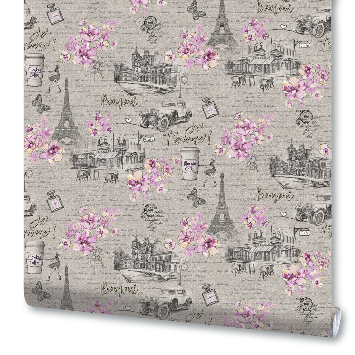 Обои флизелиновые гор.тиснения Бонжур