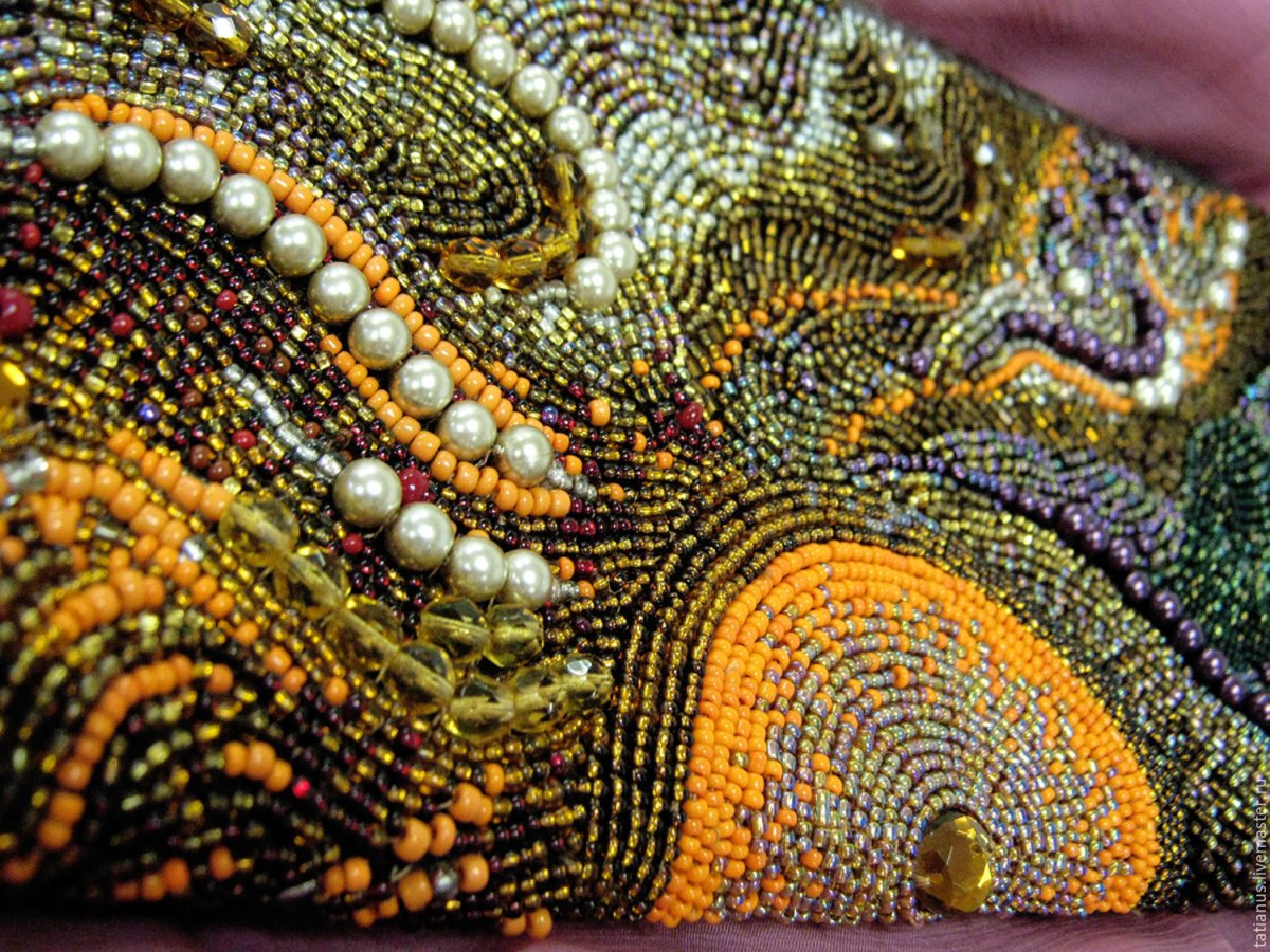 Вышивка стеклярусом