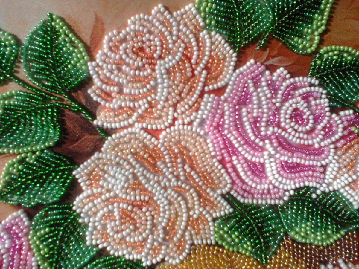 Вышивка из стекляруса