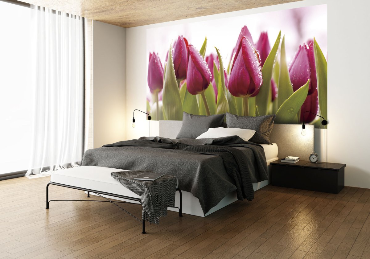 Фотообои на стену в спальню