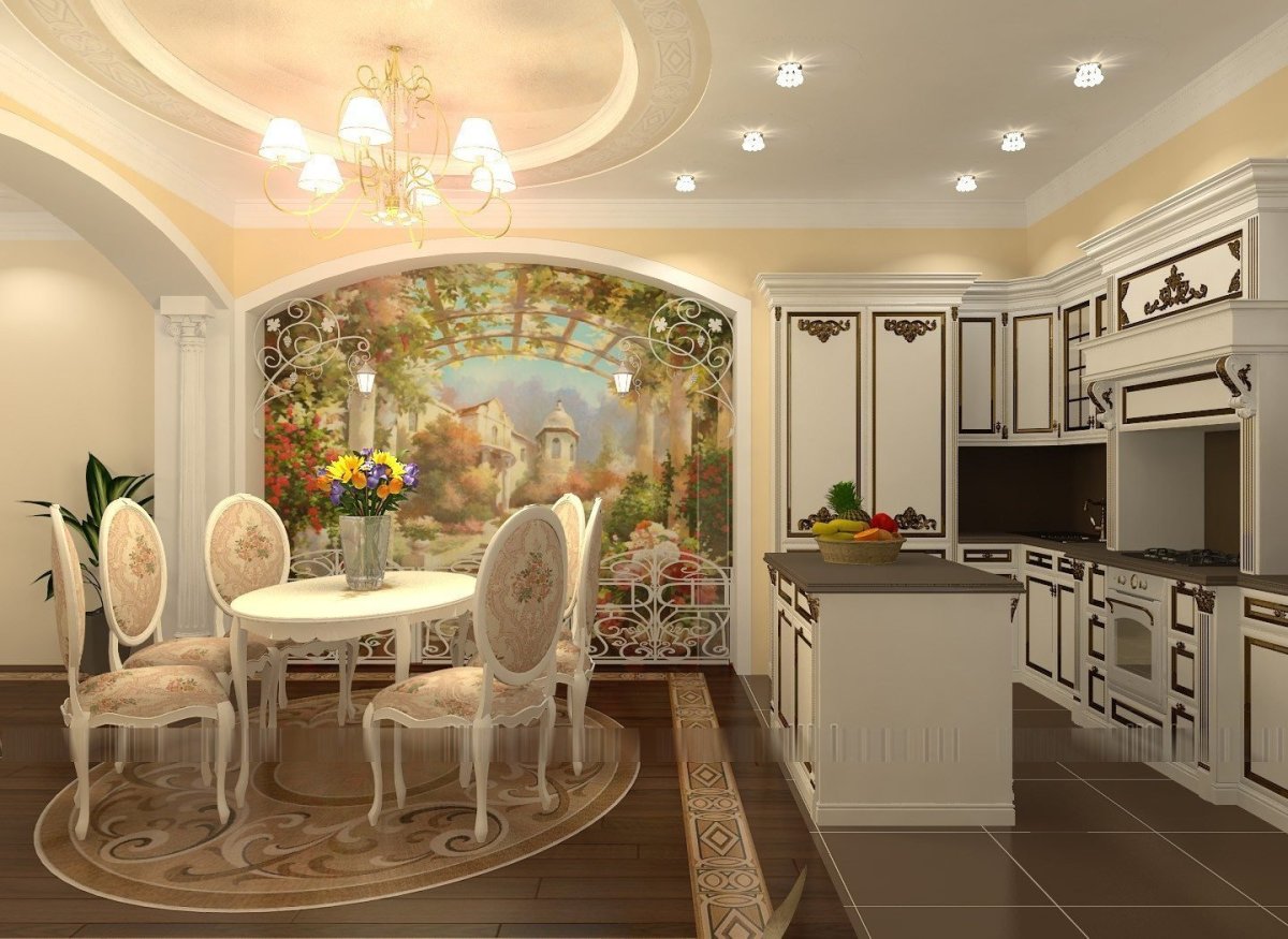 Фреска на кухню