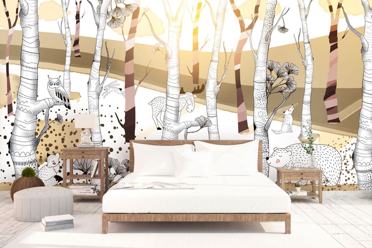 Фрески в интерьере