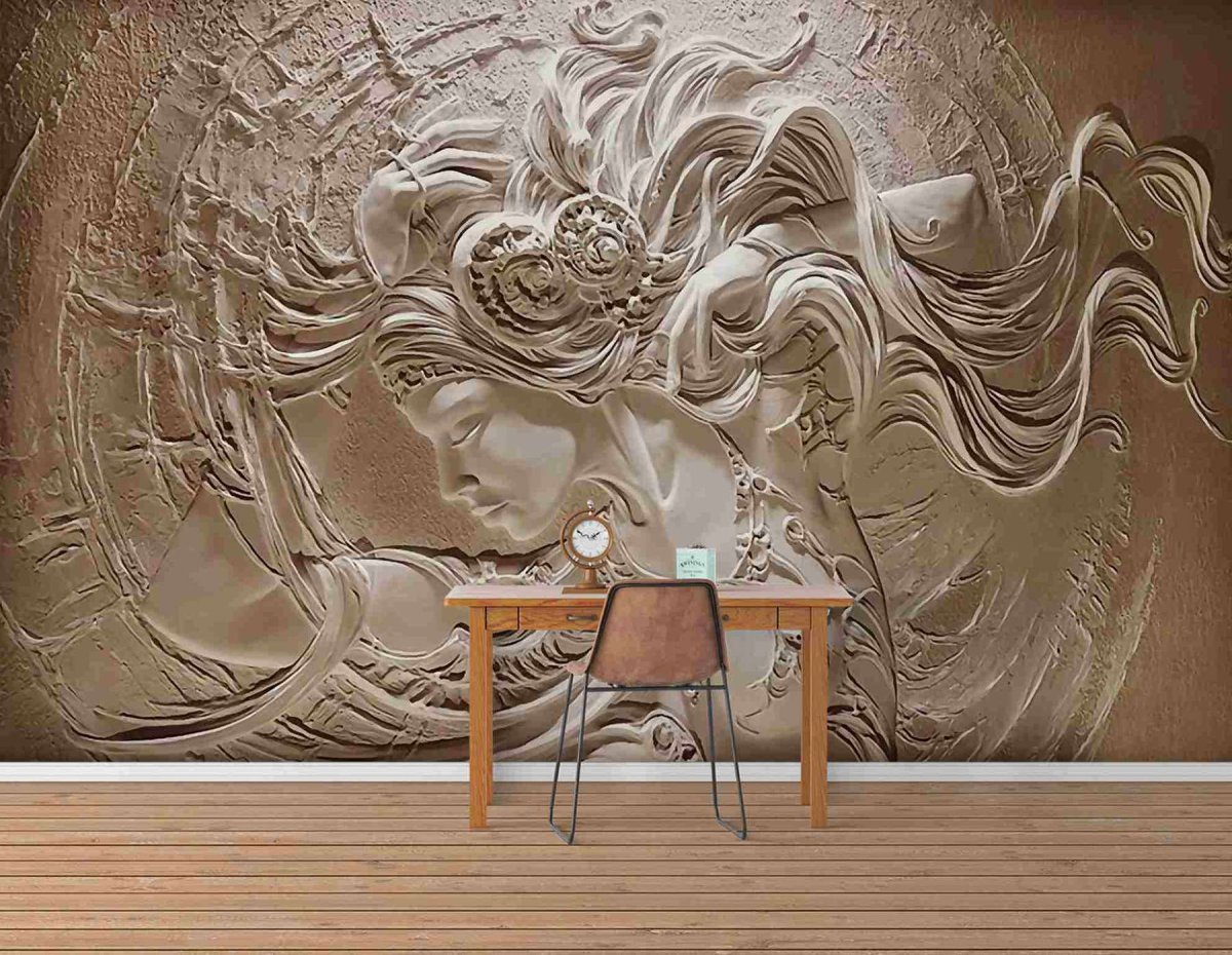 Наталья хна барельеф Русалка