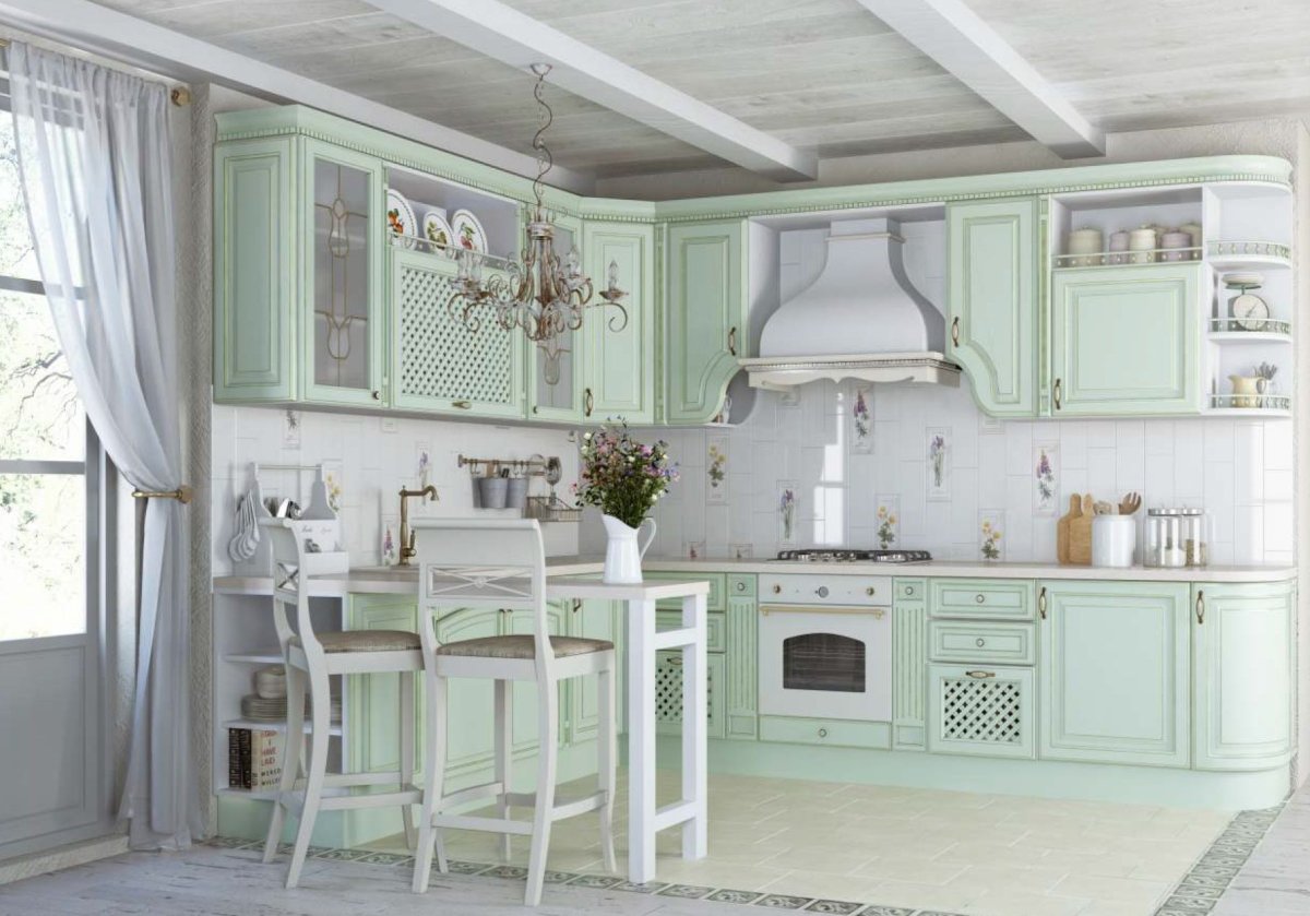 Кухня Париж фабрики Зов