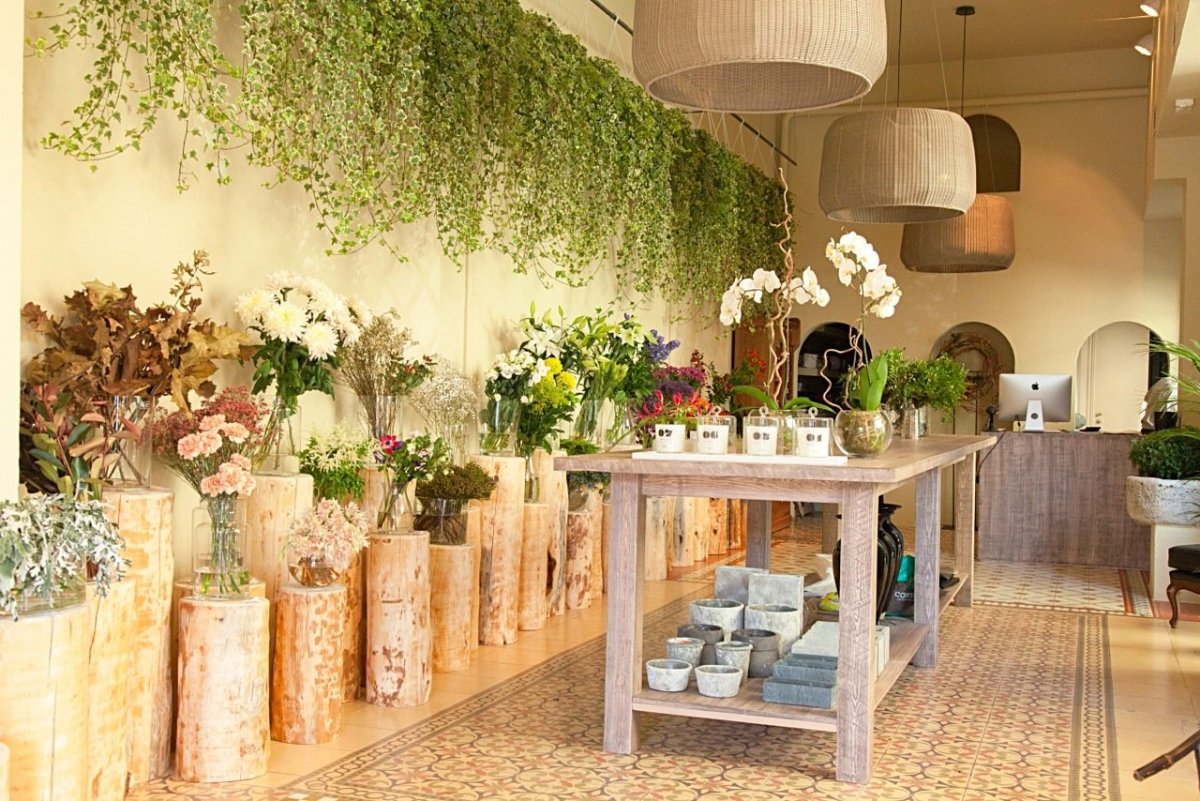 Витрина в эко стиле