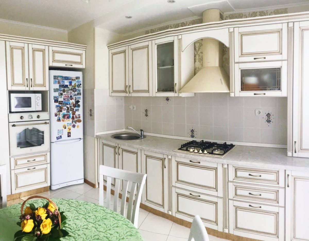 Кухня с патина 3м