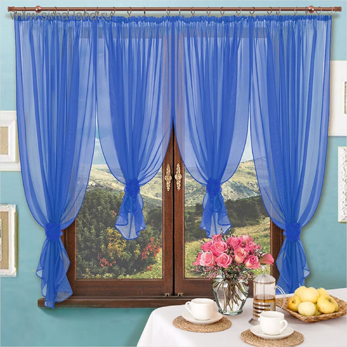 Nivasan "Ромео" шторы для кухни