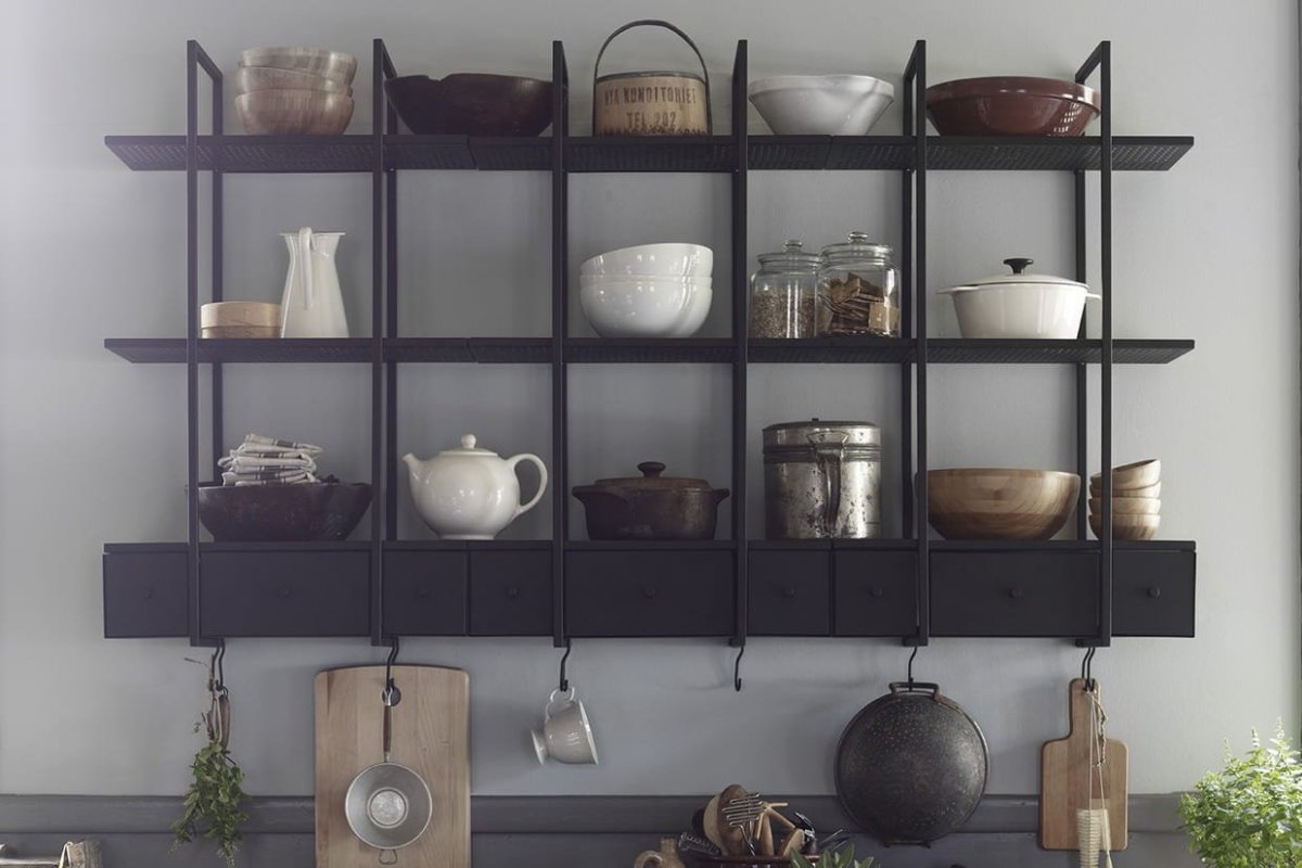 Полка навесная икеа ikea Фальстербу Falsterbo