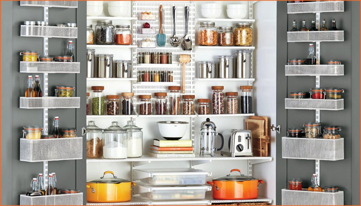 Гардеробная система на кухне