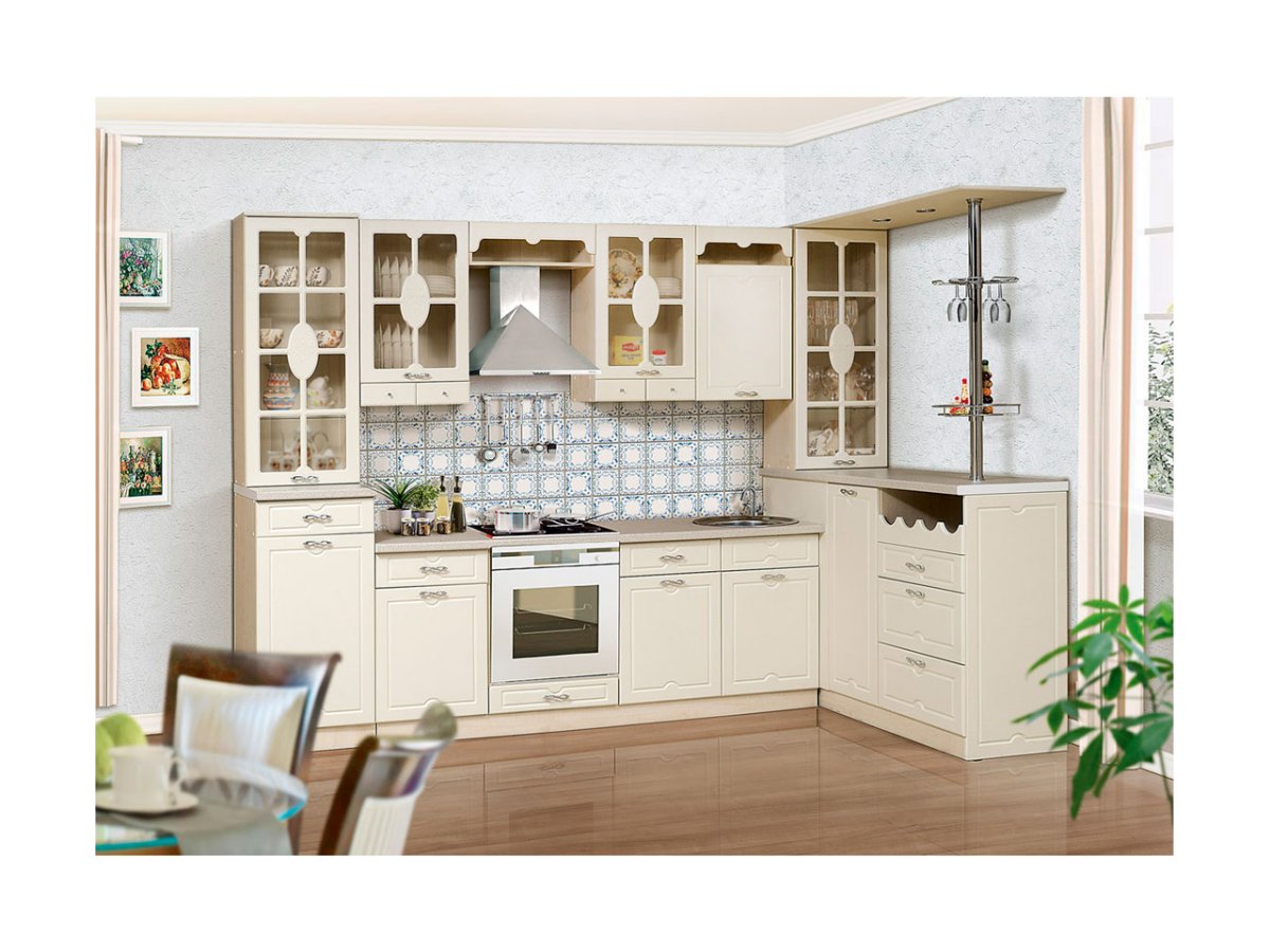 Кухонный гарнитур с буфетом