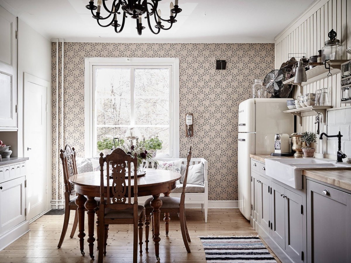 Скандинавский Прованс в интерьере