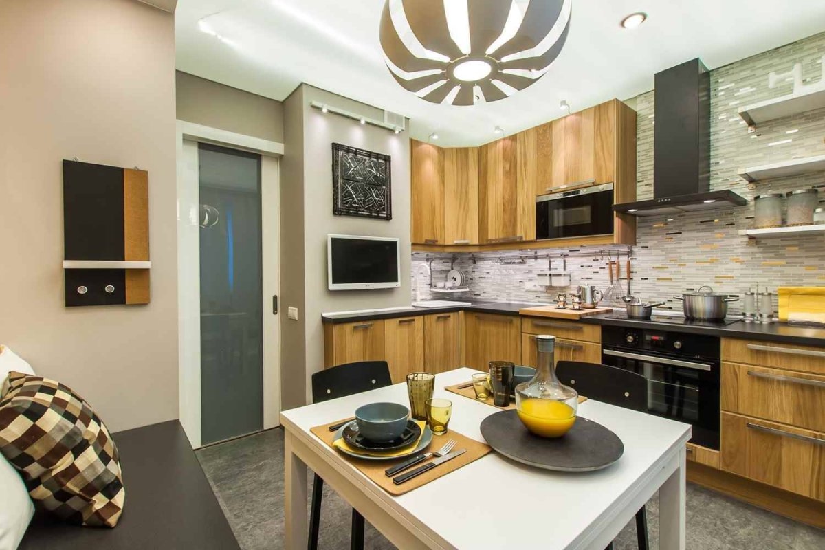 Интерьер кухни 10 кв