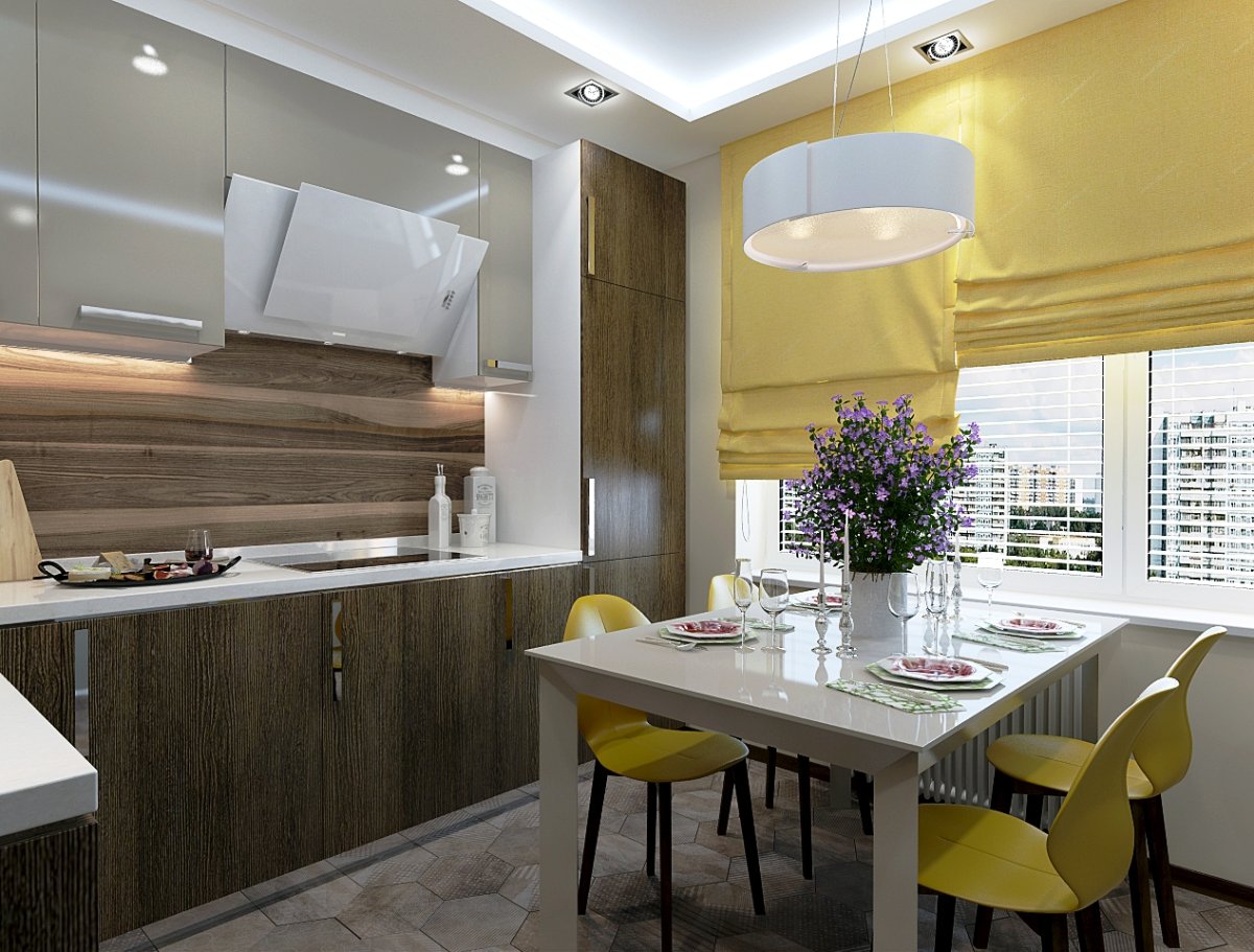 Кухня 10 кв метров интерьер п3м