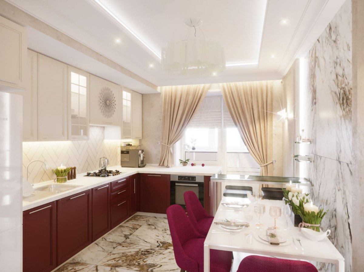 Красивые кухни 2022