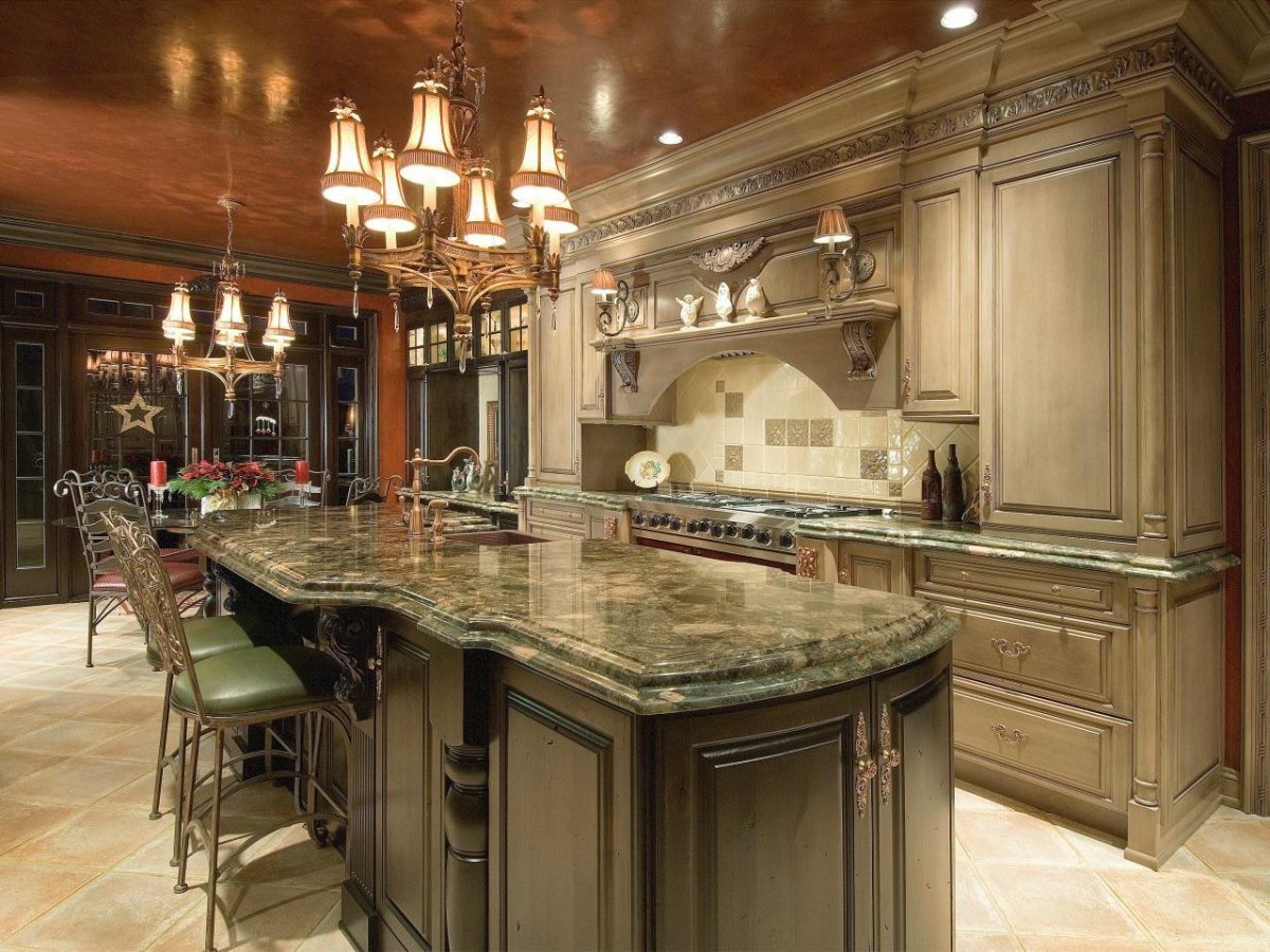 Эксклюзивные кухни с островком