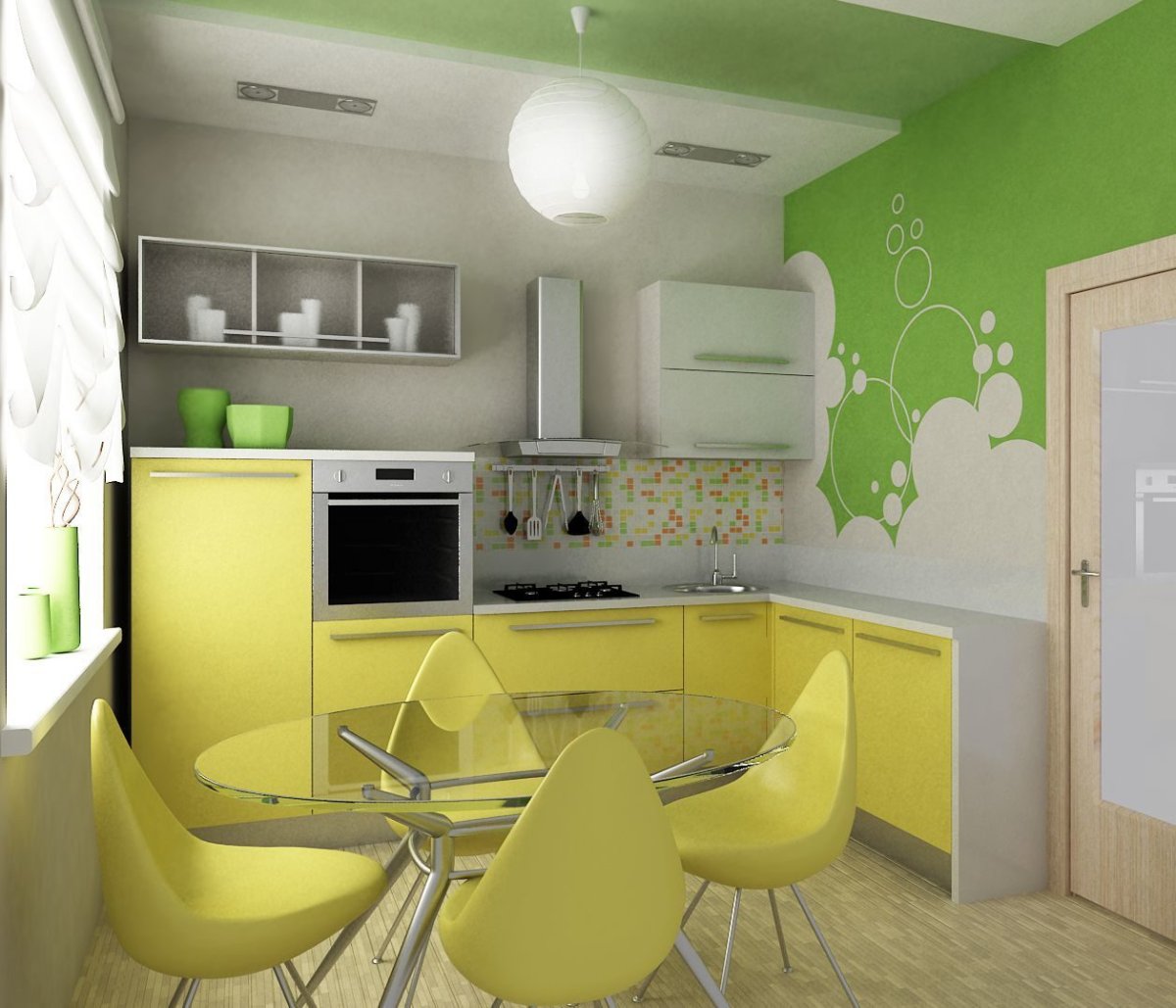 Интерьер кухни в хрущевке