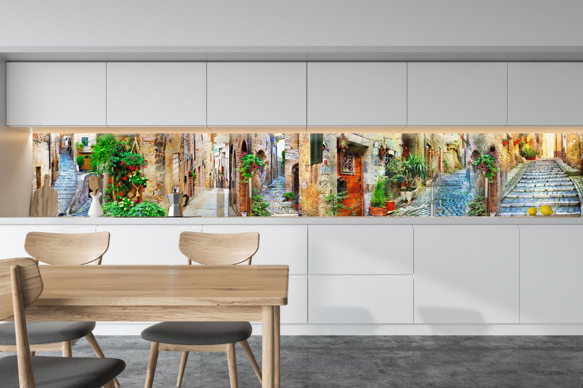 Salerno Glass Kitchen 1 декор