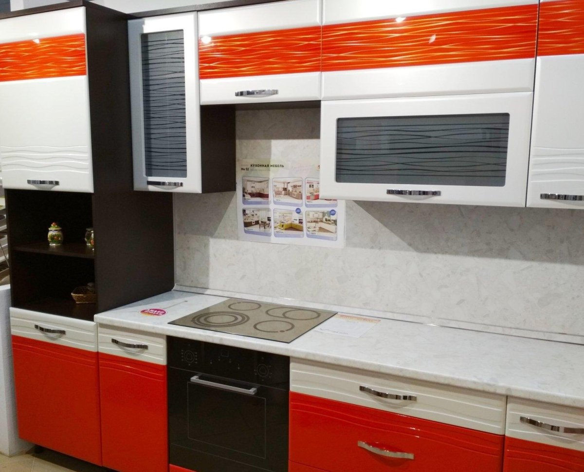 Кухня Витра оранж