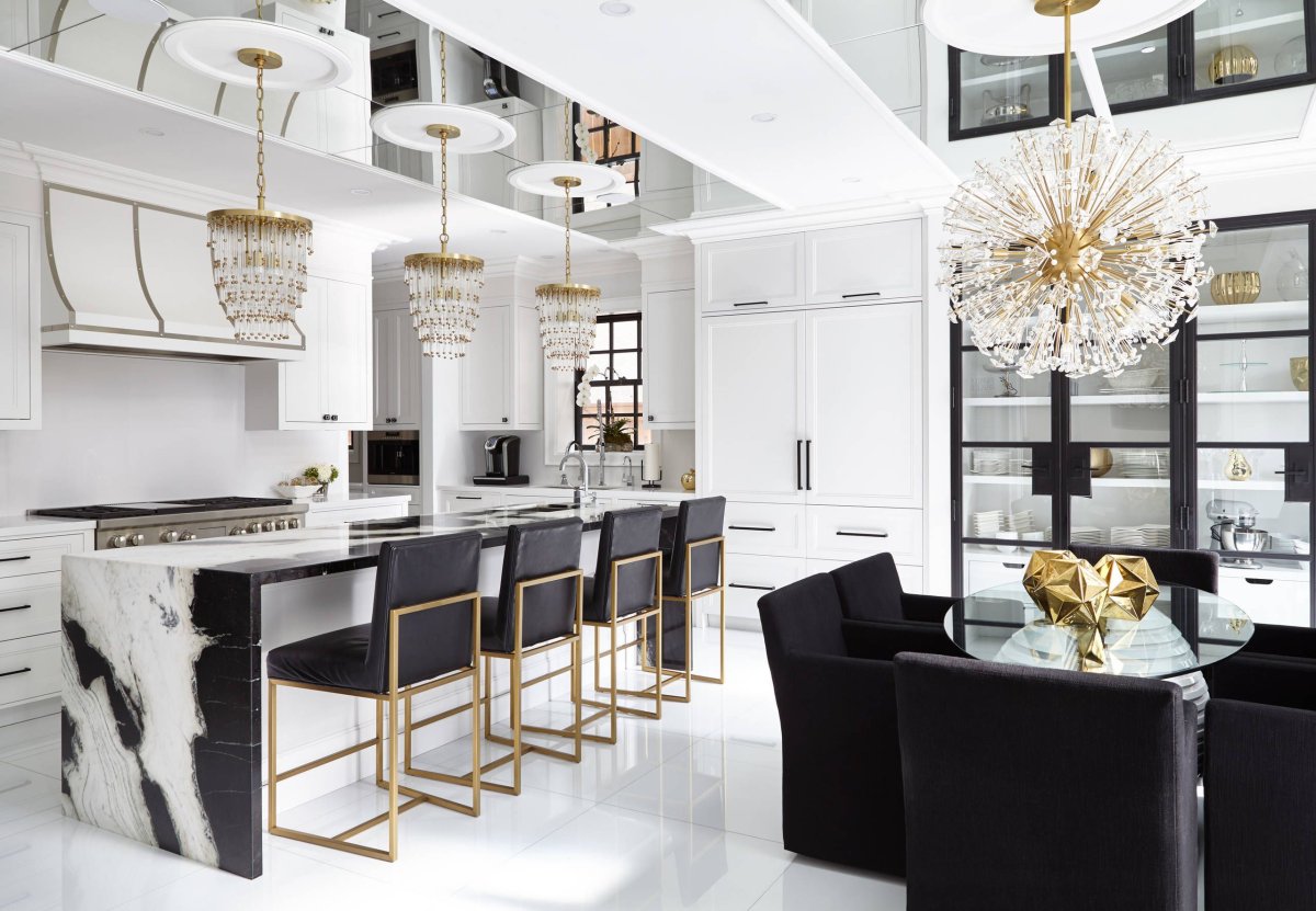 Кухня в стиле ар деко