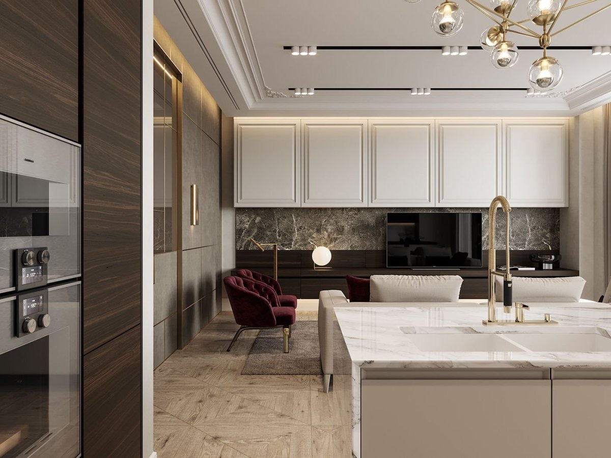 Минимализм с элементами арт деко