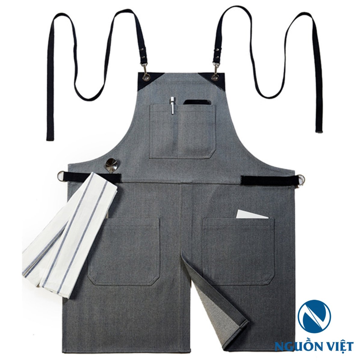 Стильный фартук для парикмахера