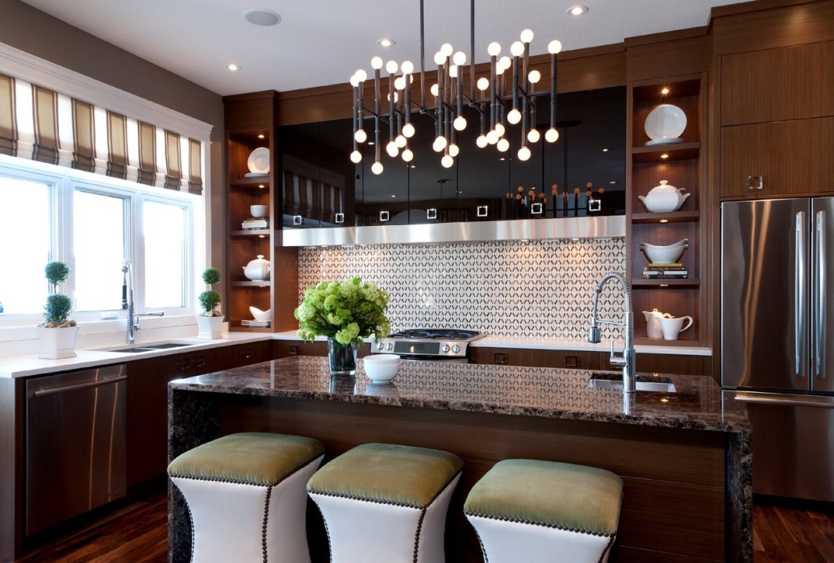 Кухонный декор современная кухня