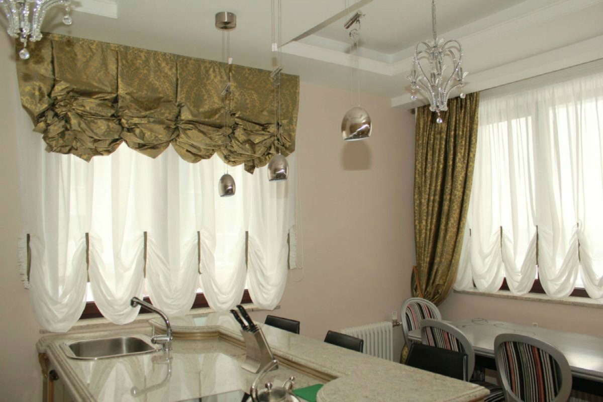 Австрийские Фестонные шторы