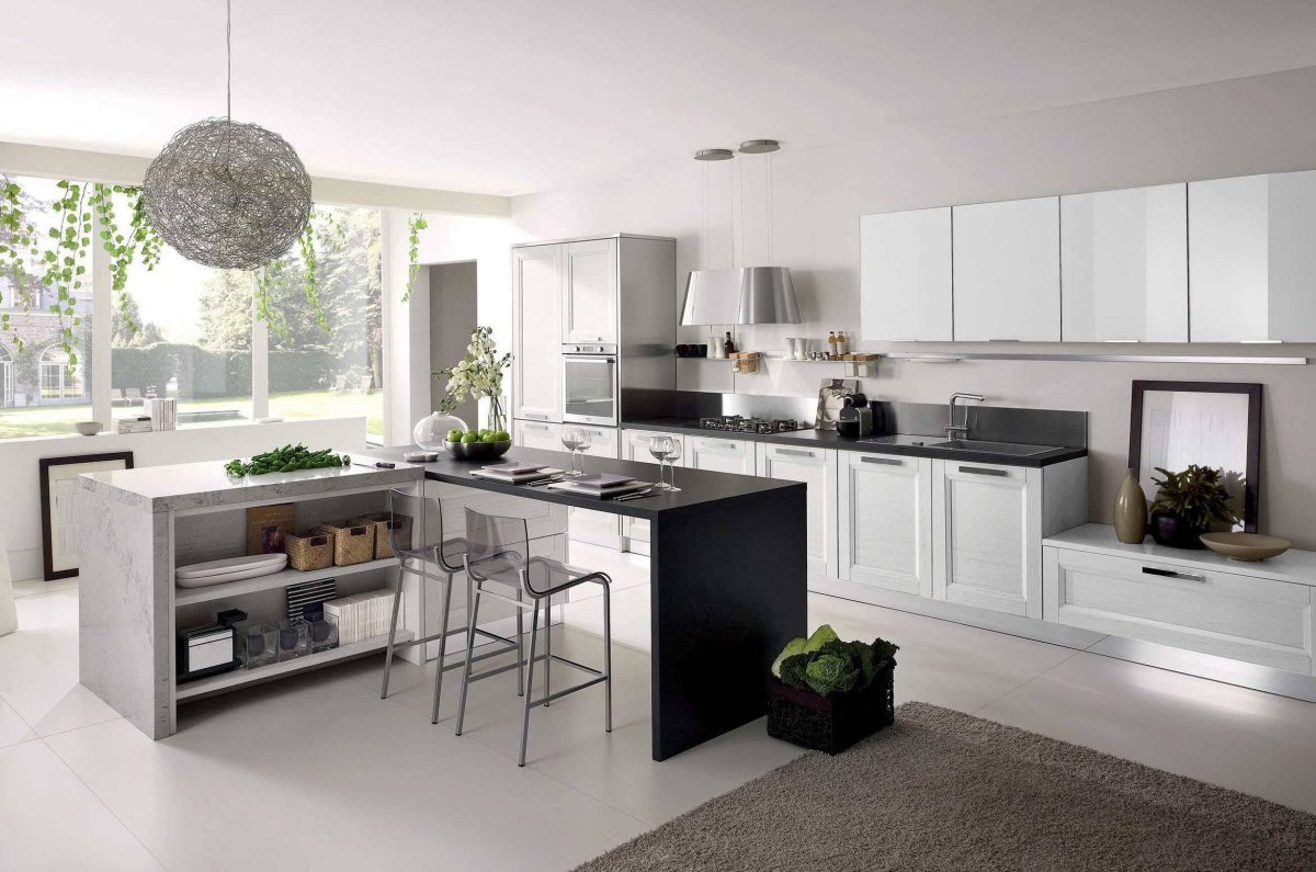 Итальянские кухни Stosa в современном стиле