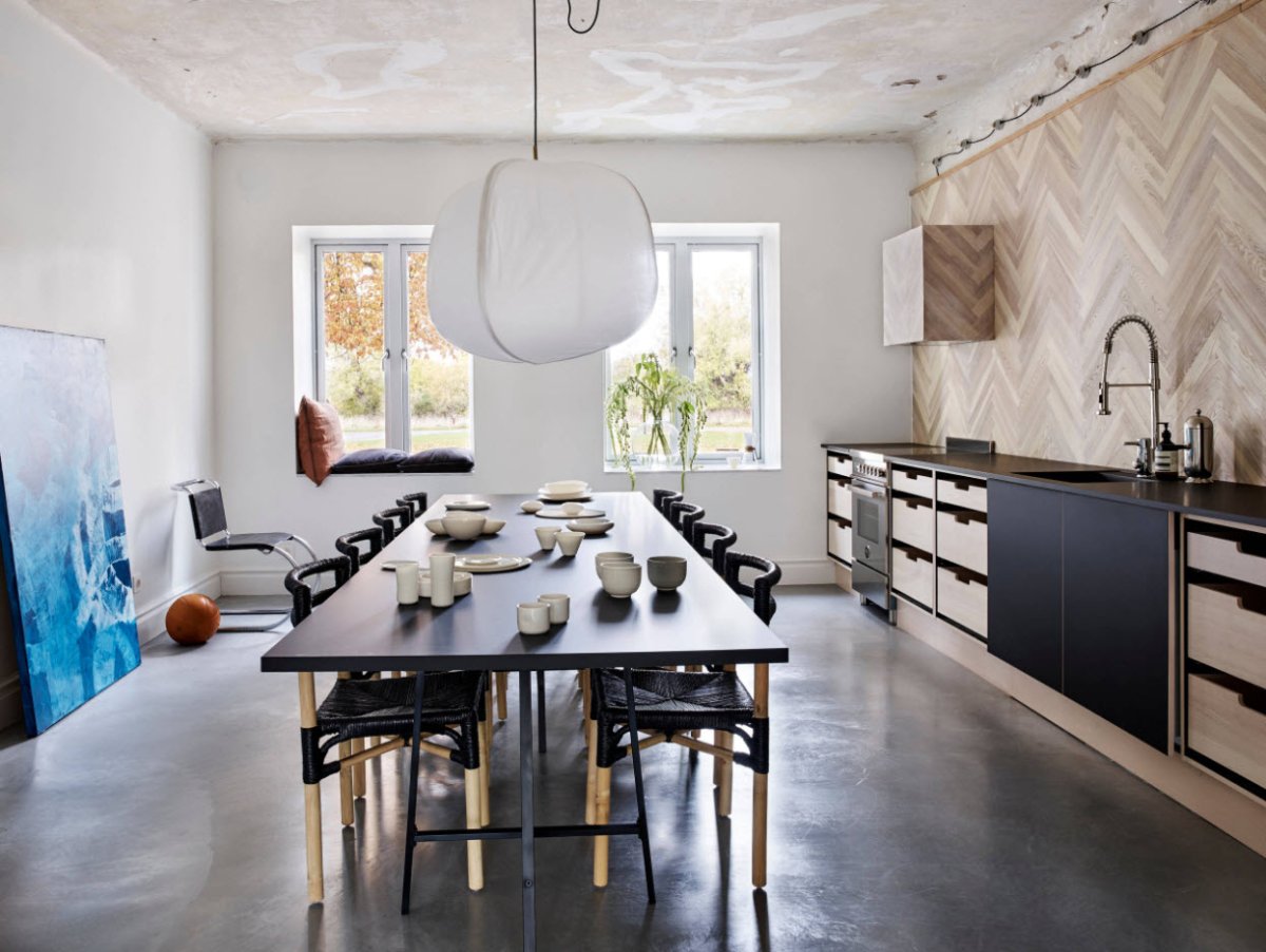 Контемпорари стиль в интерьере кухни