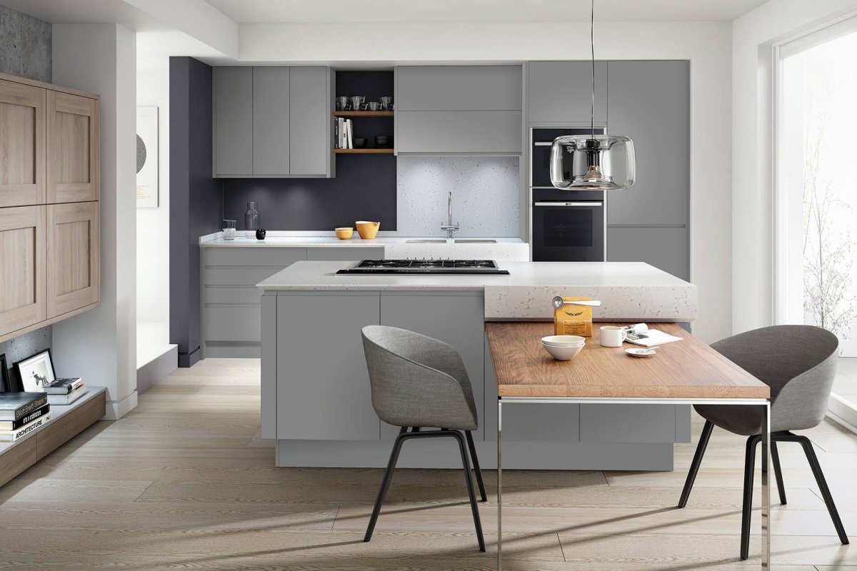 Контемпорари стиль в интерьере кухни