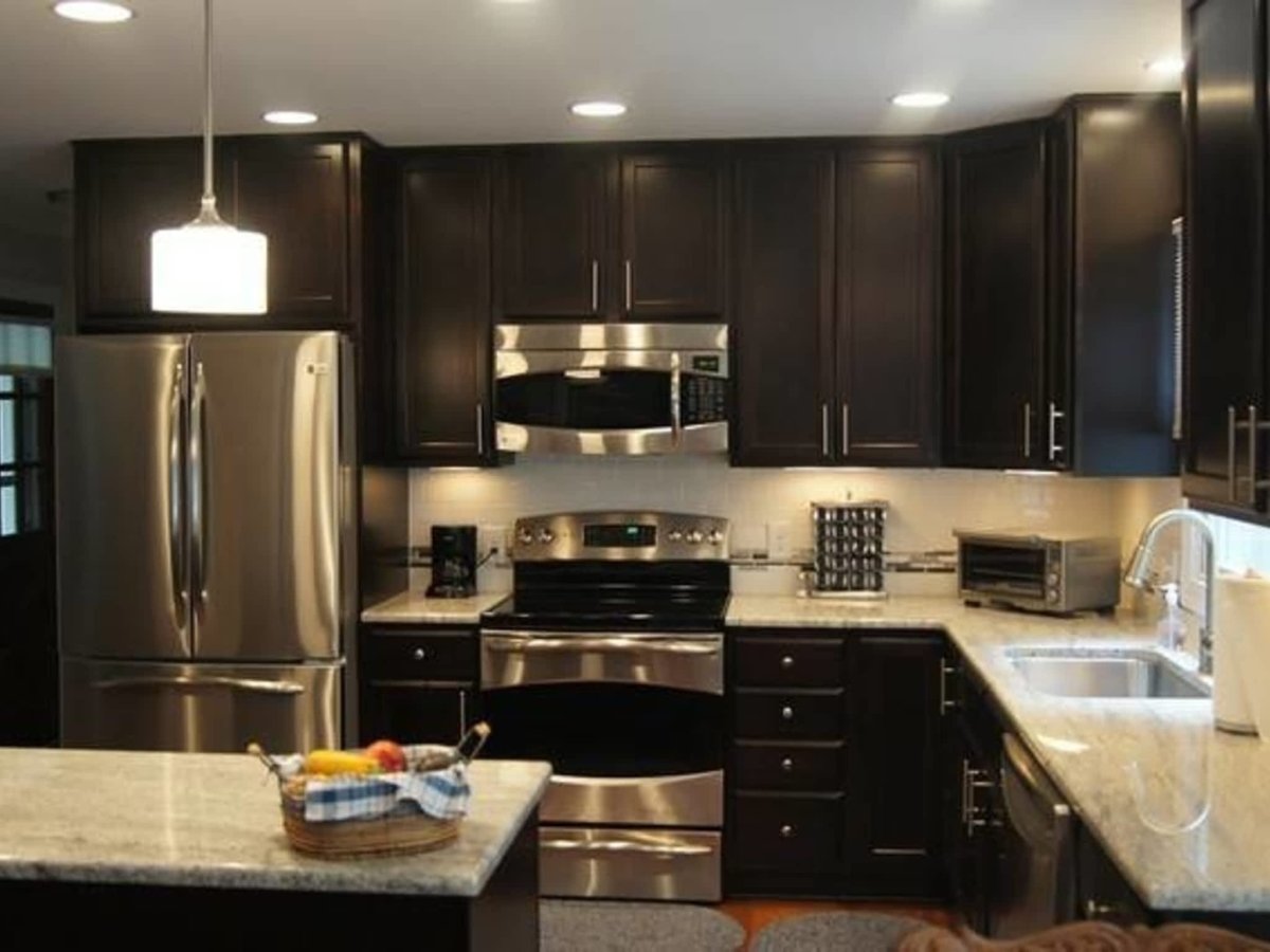 Кухня темный шоколад