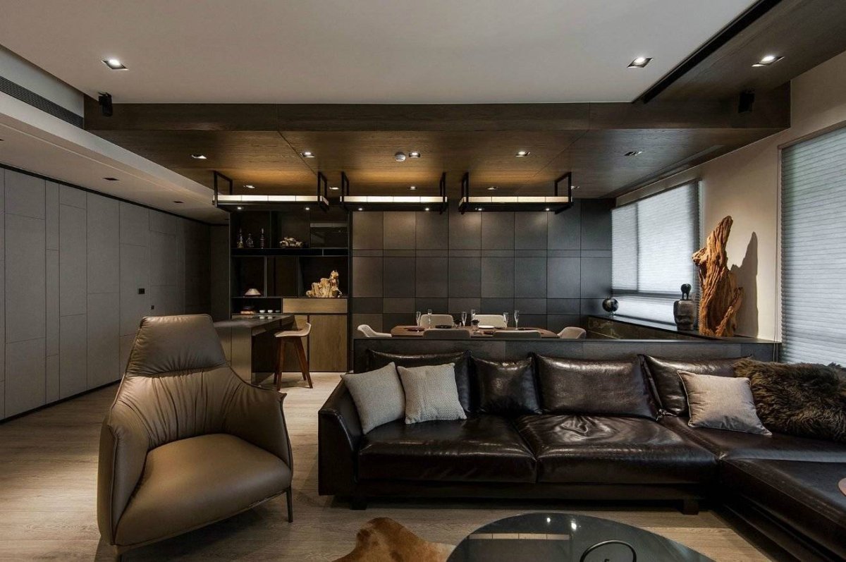 Мужской интерьер