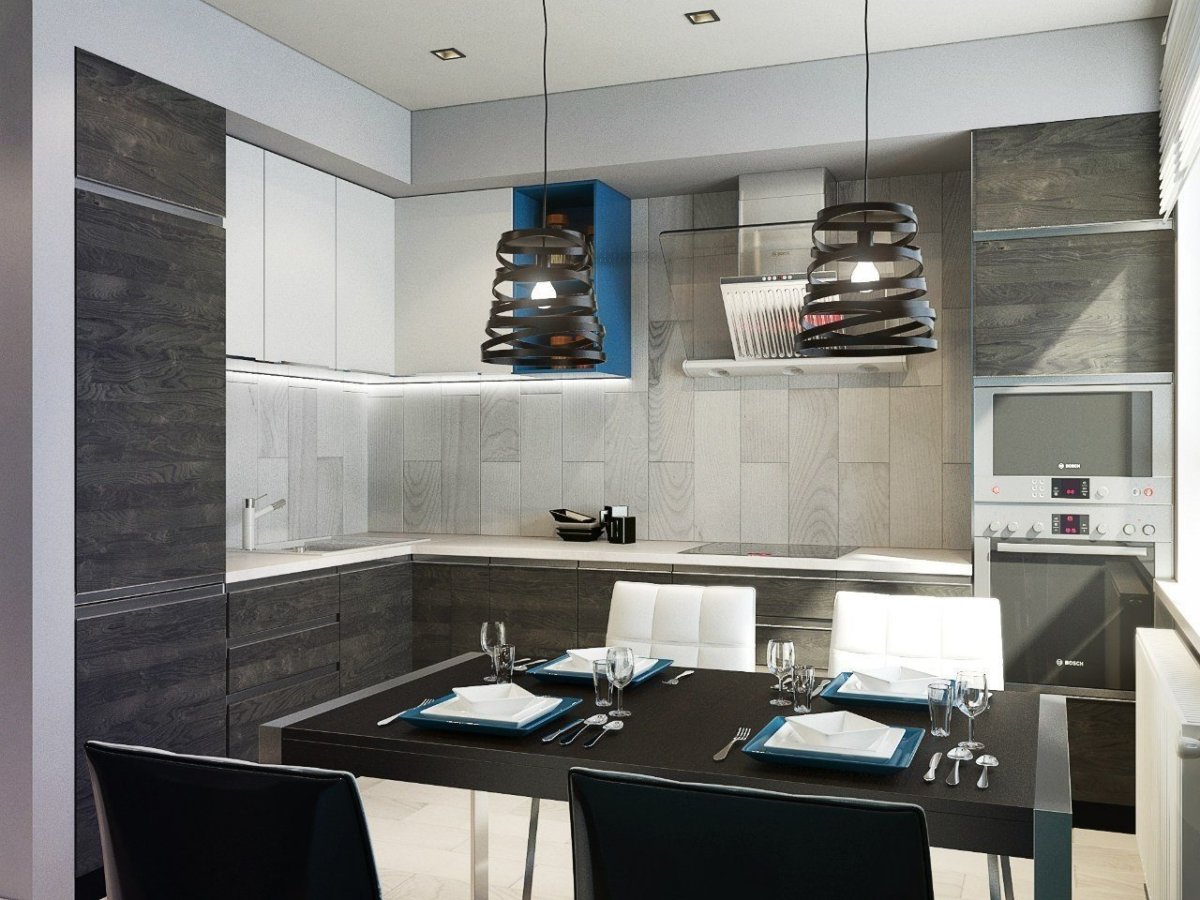 Мужская кухня интерьер