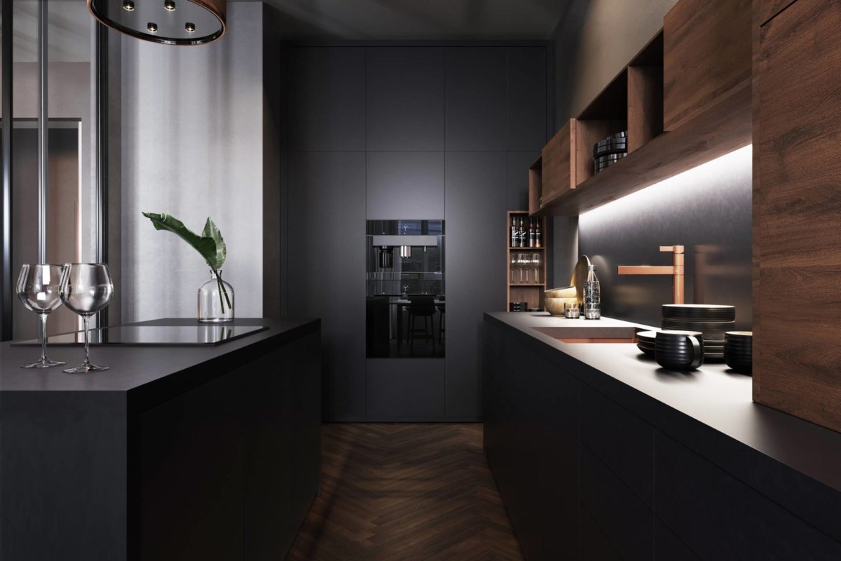 Кухня холостяка дизайн