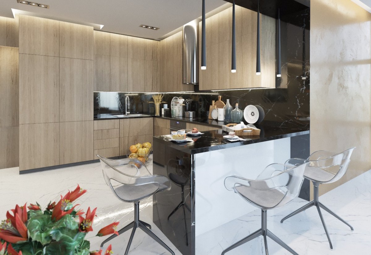 Кухня холостяка