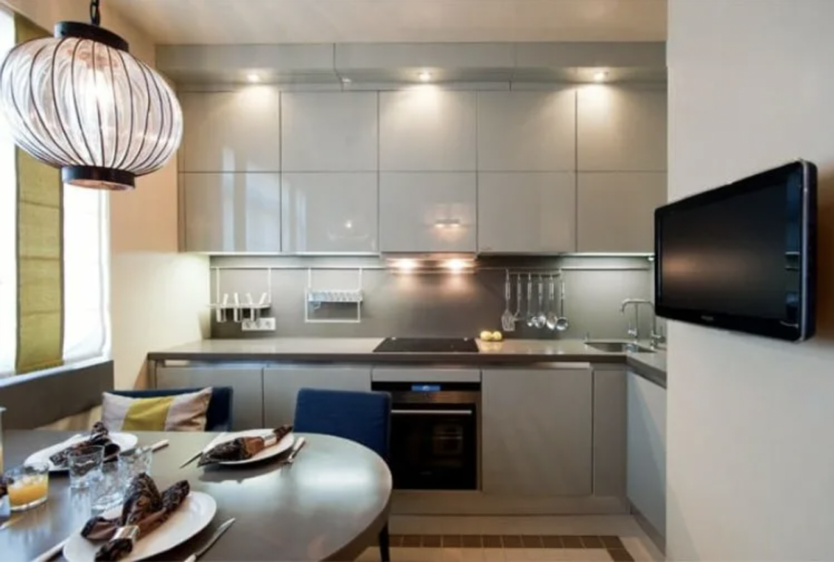 Кухонные шкафы до потолка