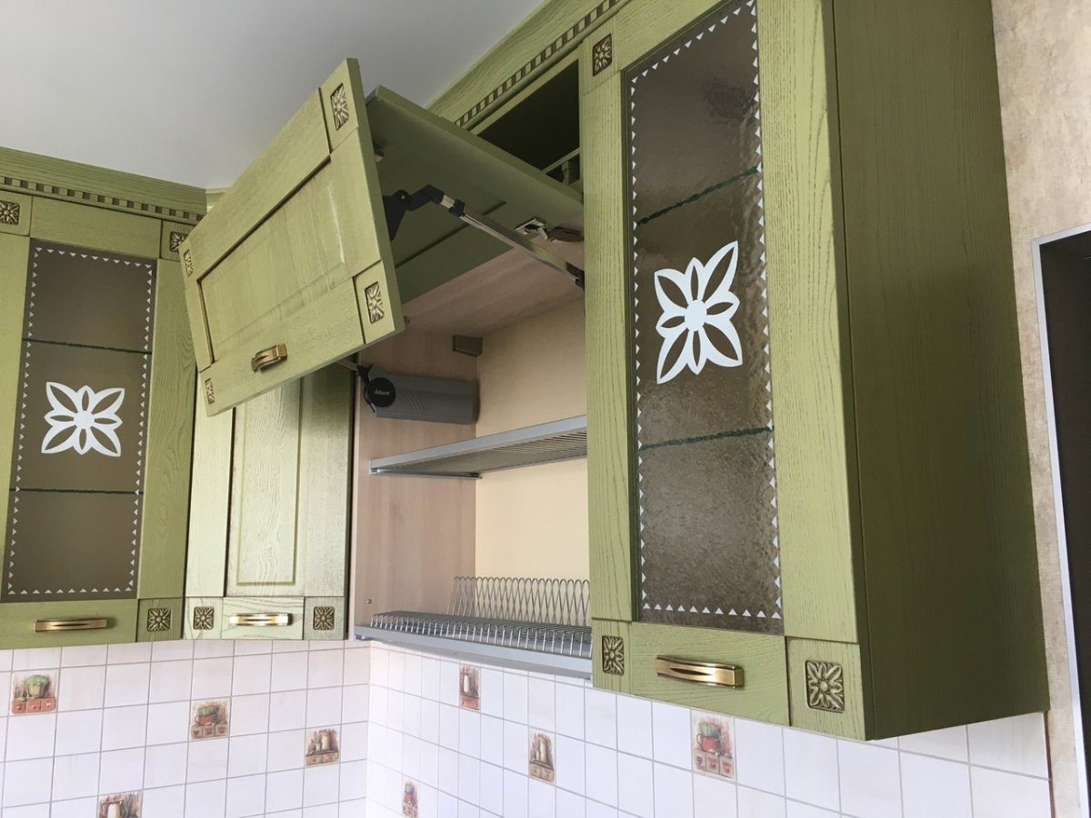 Кухня Флореале Верде полочка