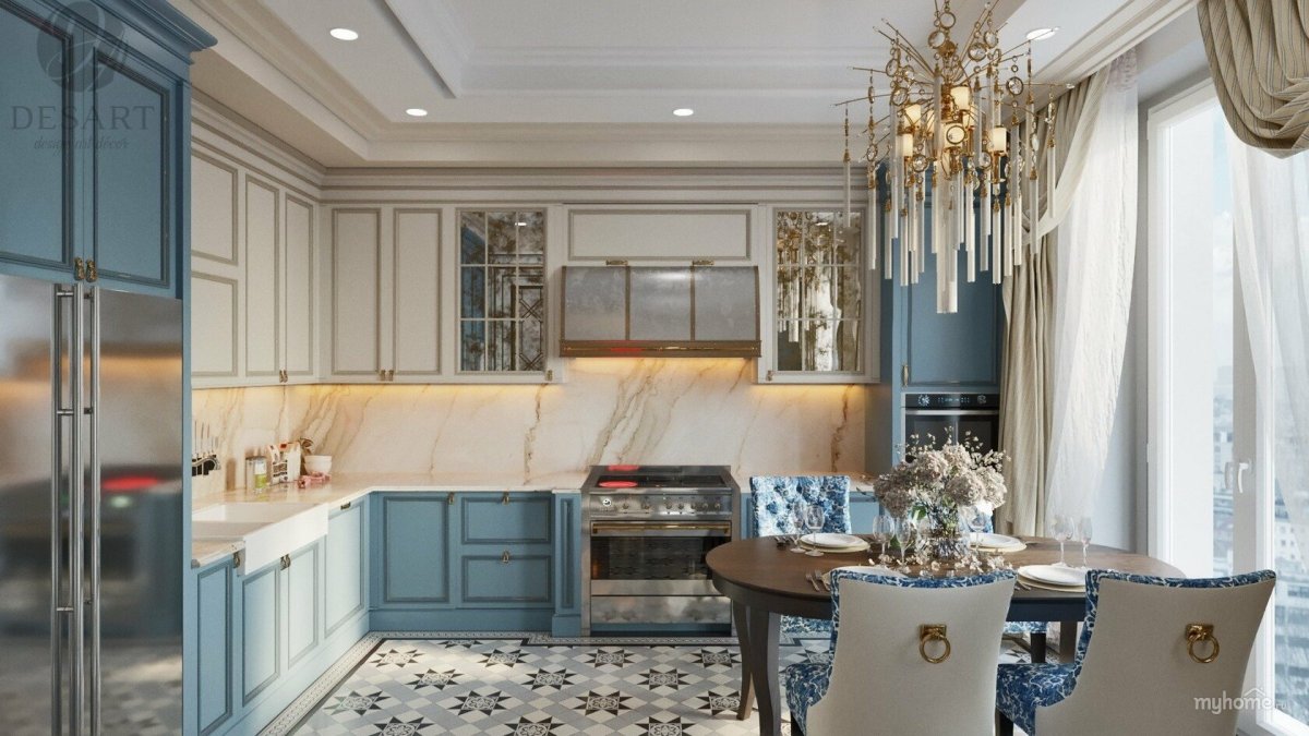 Нео кклассика кухни Неоклассика